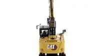 Authentic CAT Caterpillar M318 Wheeled Excavator 1/50 Diecast Model with Operator - High Line Series