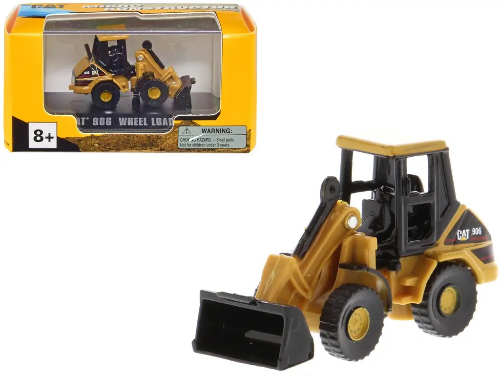 CAT Caterpillar 906 Wheel Loader Diecast Model - Micro-Constructor Series by Diecast Masters 4 CAT Caterpillar 906 Wheel Loader Diecast Model - Micro-Constructor Series by Diecast Masters - Image 4