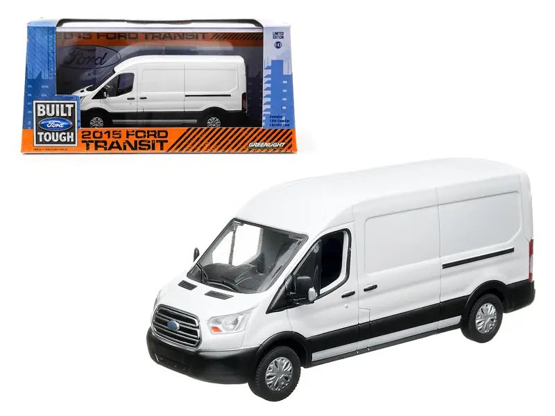Diecast Model Cars wholesale toys dropshipper drop shipping 2015 Ford Transit (V363) Oxford White 1/43 Greenlight 86039 drop shipping wholesale drop ship drop shipper dropship dropshipping toys dropshipper diecast drop shipper dropshippers. 2015 Ford Transit Van 1/43 Diecast Model by Greenlight - Oxford White Collectible