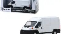 2018 RAM ProMaster 2500 High Roof Diecast Model 1/43 by Greenlight - Bright White Collectible Van