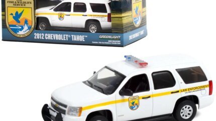 2012 Chevrolet Tahoe White with Yellow Stripes - U.S. Fish Official Vehicle for Sale