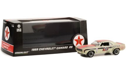 1969 Chevrolet Camaro RS #18 Texaco GTV Champion 1/43 Diecast by Greenlight