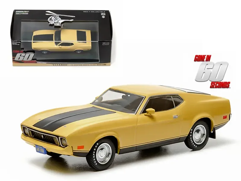 1973 Ford Mustang Mach 1 ‘Eleanor’ Diecast Model – Iconic ‘Gone in Sixty Seconds’ Collectible