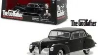1941 Lincoln Continental Black Diecast Model - The Godfather Movie Collectible by Greenlight 1/43