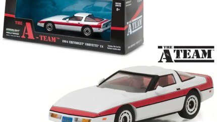 1984 Chevrolet Corvette C4 Diecast Model - The A-Team TV Series 1/43 by Greenlight