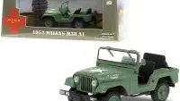 1952 Willys M38 A1 Army Green Diecast Model - MASH TV Series Collectible by Greenlight