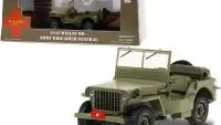 1942 Willys MB Army Green Diecast Model - MASH TV Series 1/43 by Greenlight