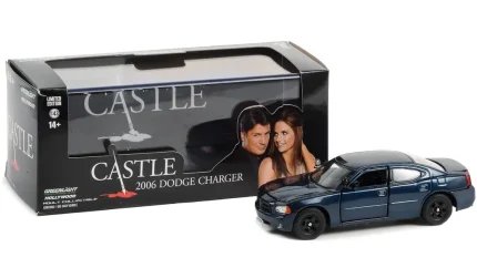 2006 Dodge Charger Police Diecast Model - Detective Kate Beckett's Castle TV Series Collectible by Greenlight