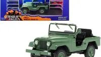 1952 Willys M38 A1 Matt Green "Charlie's Angels" (1976-1981) TV Series 1/43 Diecast Model Car by Greenlight