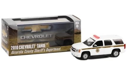 2010 Chevrolet Tahoe Absaroka County Sheriff 1/43 Diecast Model by Greenlight