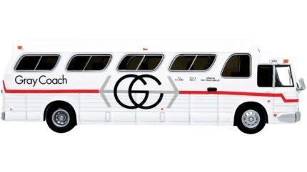 1966 GM PD4107 Buffalo Coach Bus - Vintage Gray Coach to Pearson Airport Toronto