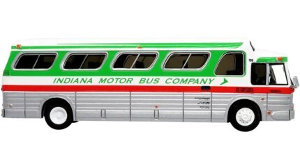 1966 GM PD4107 Buffalo Coach Bus - Vintage Indiana Motor Bus to Indianapolis