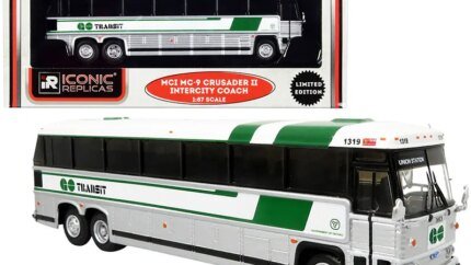 1980 MCI MC-9 Crusader II GO Transit Vintage Intercity Coach Bus - Union Station Toronto