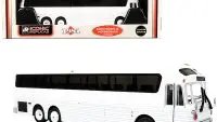 1984 Eagle Model 10 Vintage Motorcoach Bus - Classic White Blank Canvas