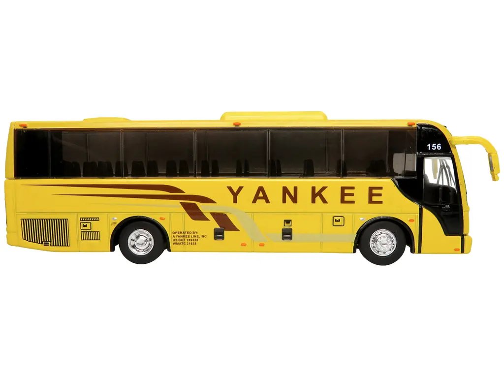 Explore Comfort and Style with the TEMSA TS 35E Yellow ‘Yankee Trails’ Coach Bus