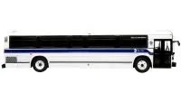 Vintage MCI Classic City Bus Model: MTA NYC Suburban BXM11 Pelham Parkway