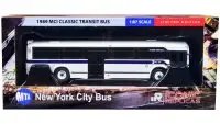 1989 MCI Classic Transit Bus Diecast Model - MTA New York Q11 Subway Series 1/87 by Iconic Replicas