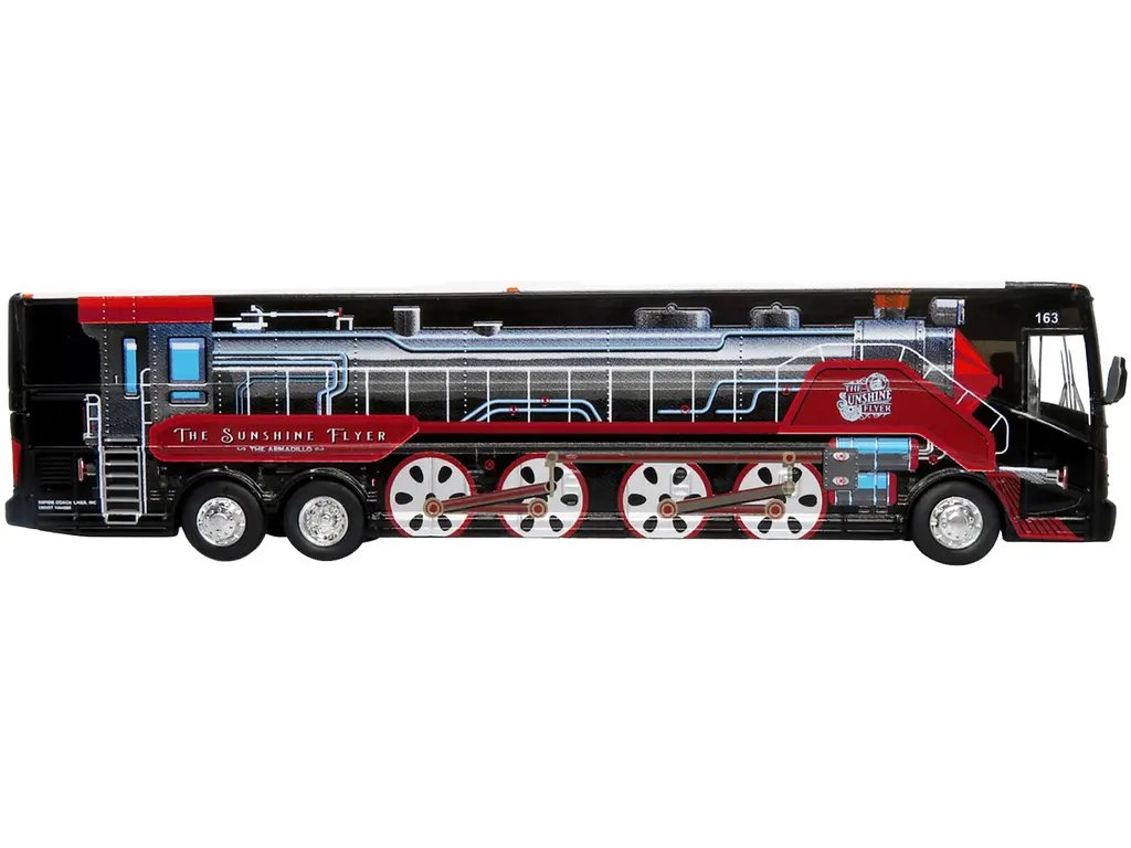 Iconic Replicas Van Hool CX-45 ‘The Sunshine Flyer: The Armadillo’ 1/87 Diecast Model Bus