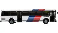 Vintage 1980 Grumman 870 Transit Bus - Iconic Metro Houston '40 Park Place