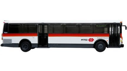 Vintage 1980 Grumman 870 Transit Bus - Iconic Los Angeles SCTRD 485