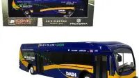 Iconic Replicas 1/87 Proterra ZX5 Electric Bus Model - Alexandria DASH 35 Pentagon