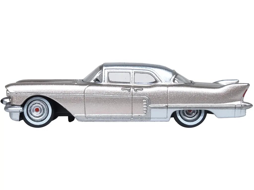 1957 Cadillac Eldorado Brougham 1/87 Scale Diecast Model – Sandalwood Beige Metallic by Oxford Diecast