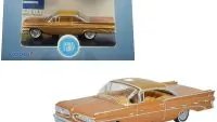 1959 Pontiac Bonneville Coupe Diecast Model 1/87 Scale in Canyon Copper Metallic by Oxford