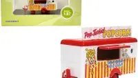 Authentic 1/87 HO Scale Popcorn Mobile Food Trailer Diecast Model by Oxford Diecast