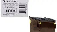 Refuse Trash Bin Brown 1/34 Diecast Model by First Gear