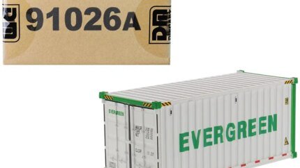 Diecast Masters 1/50 EverGreen 20′ Refrigerated Sea Container Model - Transport Series