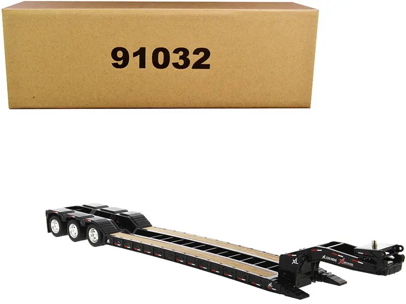 XL 120 Low-Profile HDG Trailer 1/50 Diecast Model by Diecast Masters – Transport Series with 2 Boosters