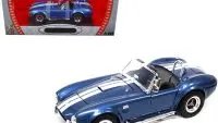 1964 Shelby Cobra 427 S/C Blue Metallic Diecast Model 1/18 by Road Signature
