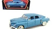1948 Tucker Torpedo Blue 1/18 Diecast Model Car by Road Signature - Collector's Dream