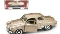 1950 Studebaker Champion Golden Tan 1/18 Diecast Model Car by Road Signature - Collectible Classic