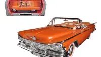 1959 Buick Electra 225 Convertible Copper 1/18 Diecast Model by Road Signature - Classic Collectible Car