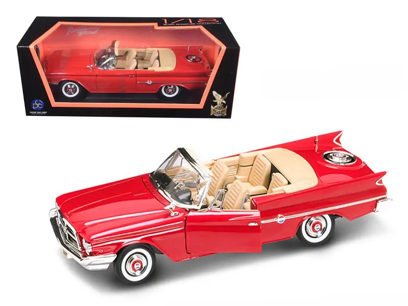 Diecast Model Cars wholesale toys dropshipper drop shipping 1960 Chrysler 300F Red 1/18 Road Signature 92748 drop shipping wholesale drop ship drop shipper dropship dropshipping toys dropshipper diecast drop shipper dropshippers. Vintage 1960 Chrysler 300F Red 1/18 Diecast Model Car by Road Signature