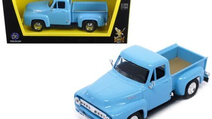 1953 Ford F-100 Light Blue Diecast Model 1/43 by Road Signature