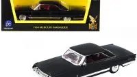 1964 Mercury Marauder Black 1/43 Diecast Model Car by Road Signature - Collectible Classic