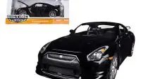 2009 Nissan GT-R R35 Black 1/24 Diecast Model by Jada - Collectible Car