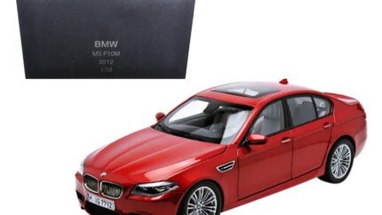 2012 BMW M5 F10M Sakhir Orange 1/18 Diecast Model by Paragon Models