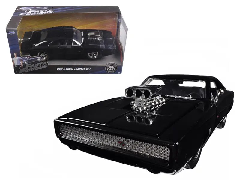 Diecast Model Cars wholesale toys dropshipper drop shipping Dom's 1970 Dodge Charger R/T Black "Fast & Furious 7" Movie 1/24 Jada 97059 drop shipping wholesale drop ship drop shipper dropship dropshipping toys dropshipper diecast drop shipper dropshi Buy Dom's Iconic 1970 Dodge Charger R/T Black from Fast & Furious