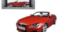 BMW M6 F12M Convertible Sakhir Orange 1/18 Diecast Model by Paragon