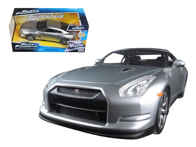 Diecast Model Cars wholesale toys dropshipper drop shipping Brian's Nissan GTR R35 Silver "Fast & Furious" Movie 1/24 Jada 97212 drop shipping wholesale drop ship drop shipper dropship dropshipping toys dropshipper diecast drop shipper dropshippers. Experience Speed: Brian’s Silver Nissan GT-R R35 for Sale