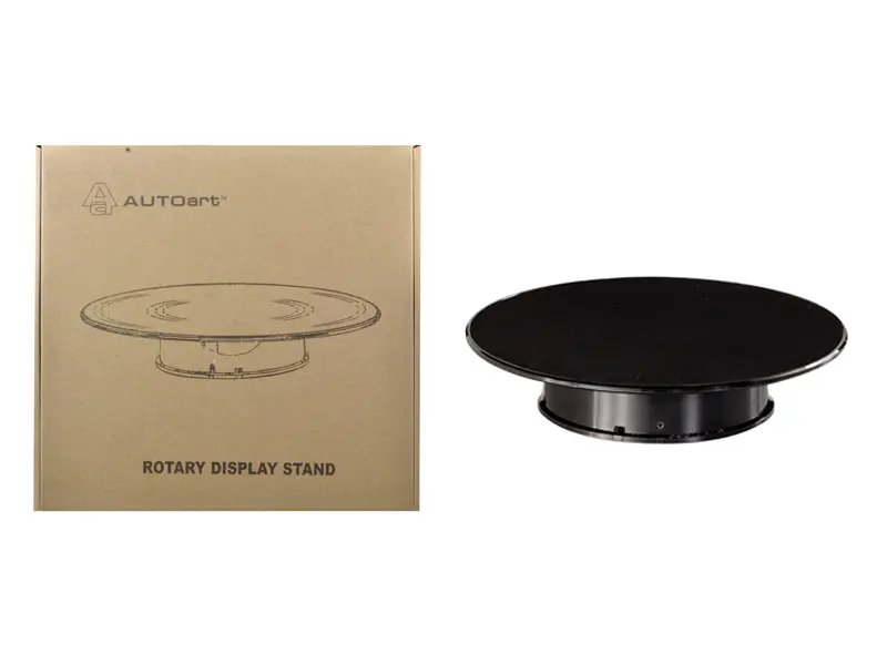 Autoart 10-Inch Rotary Display Turntable Stand for Scale Model Cars
