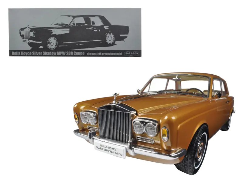 1968 Rolls Royce Silver Shadow Bronze 1/18 Diecast Model by Paragon – Collector’s Dream