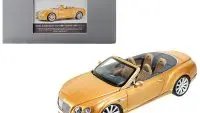 2016 Bentley Continental GT Convertible Sunburst Gold 1/18 Diecast Model by Paragon