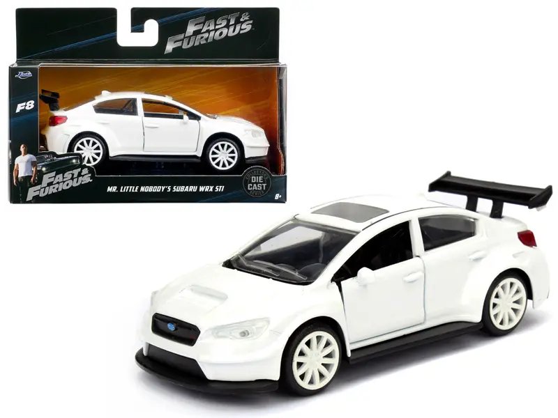 Diecast Model Cars wholesale toys dropshipper drop shipping Mr Little Nobody's Subaru WRX STI Fast & Furious F8 The Fate of the Furious Movie 1/32 Jada 98305 drop shipping wholesale drop ship drop shipper dropship dropshipping toys dropshipper diecas Experience Thrills with Mr. Little Nobody’s Subaru WRX STI Fast: Ultimate Performance Car
