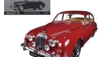 1967 Daimler V8-250 Regency Maroon 1/18 Diecast Model by Paragon - Limited Edition Collectible