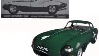 Jaguar Lightweight E-Type Sutcliffe YVH210 #4 Green 1/18 Diecast Model by Paragon - Collector's Dream