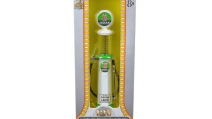 Authentic Indian Gasoline Vintage Gas Pump 1/18 Diecast Model by Road Signature